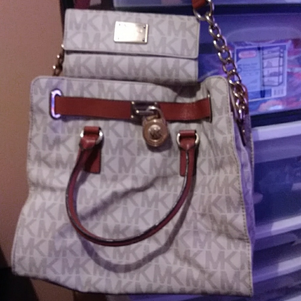 Michael Kors purse and wallet